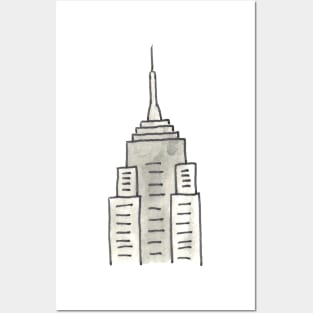 New York City Icons: Empire State Building Posters and Art